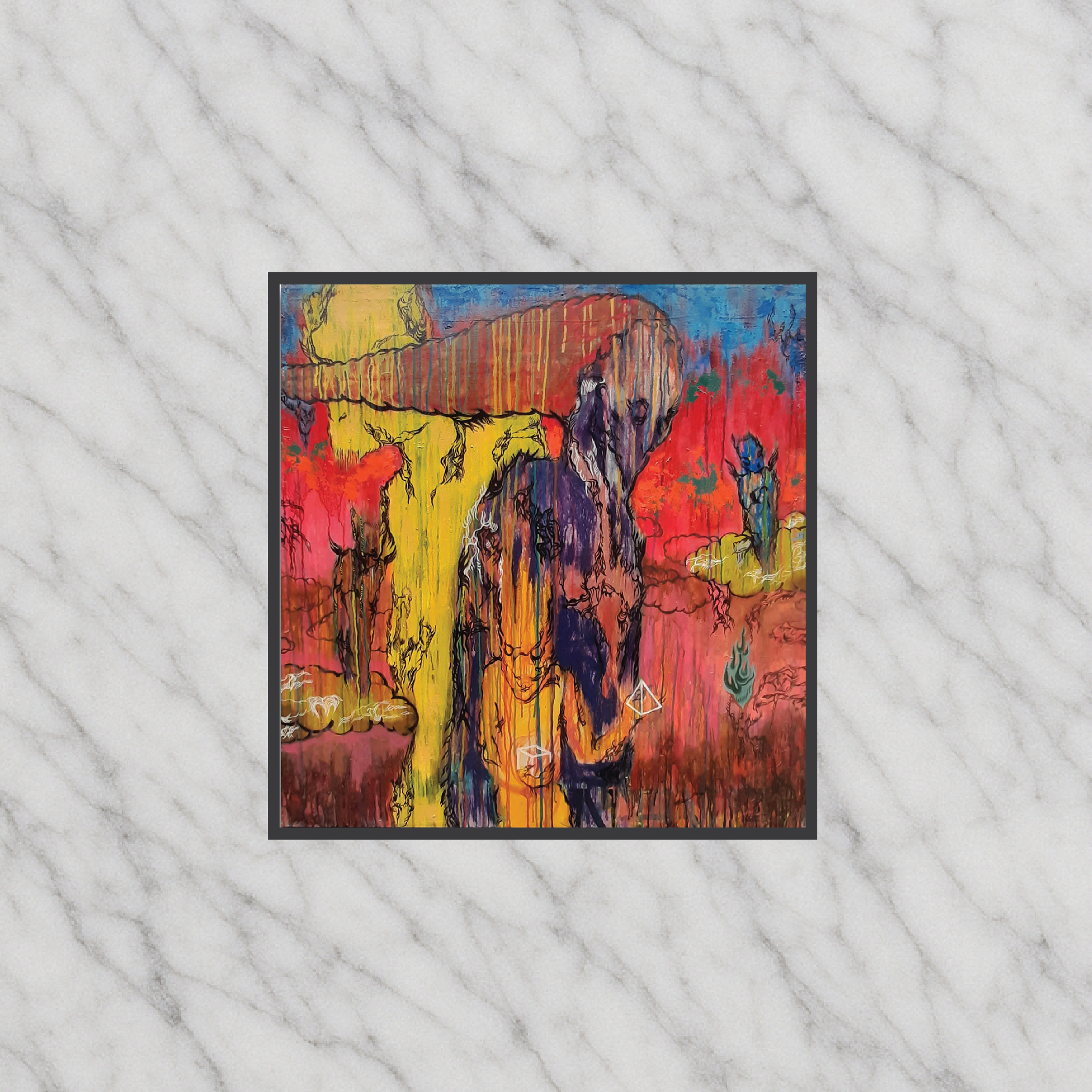 Jalan yang Lurus by The Duo Painter Rofi & Agus