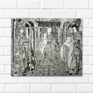 After: Madonna with Canon Van der Paele, Jan Van Eyck (297172) by Aryo Saloko