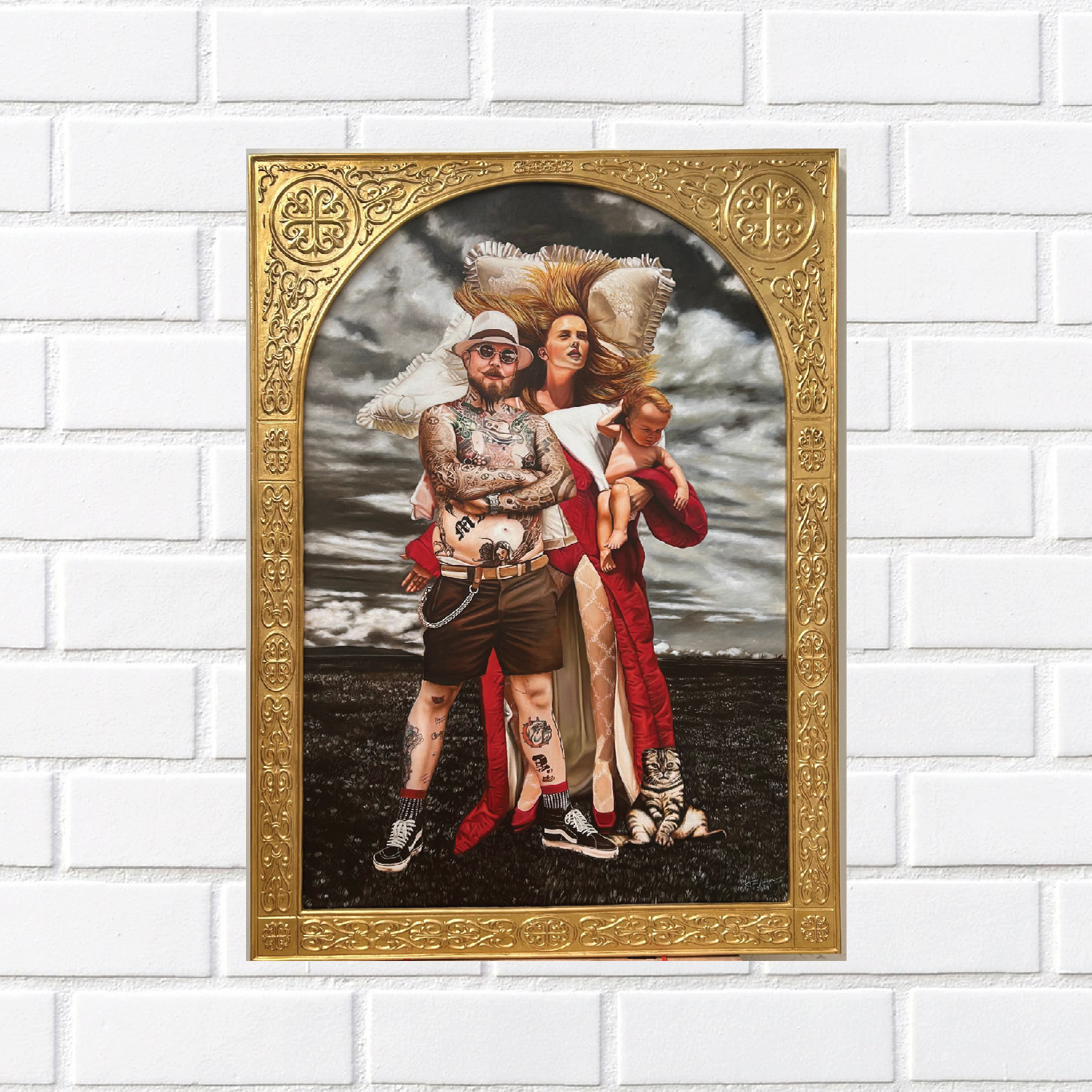 Madonna and The Pillow Crown by Toni Antonius