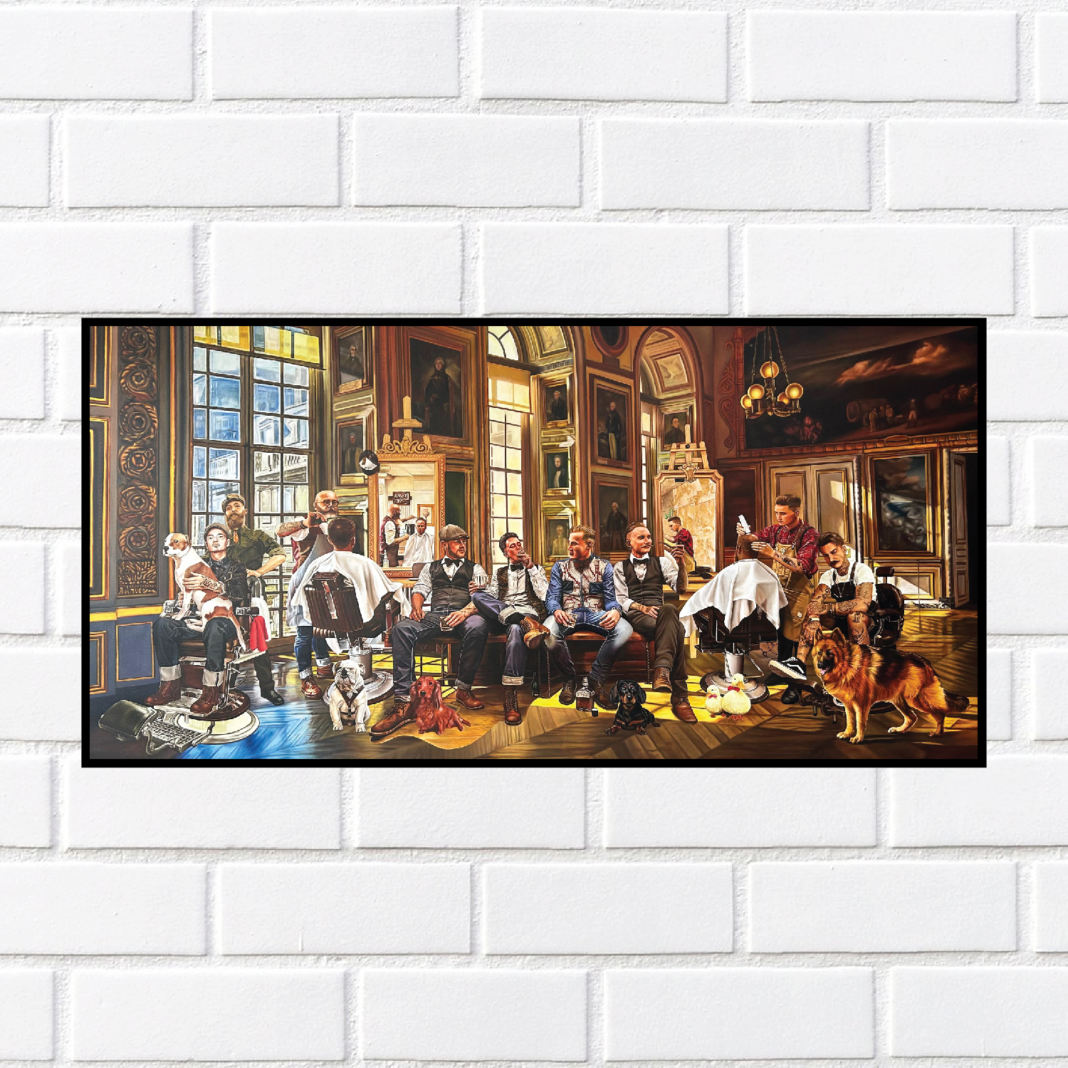 School of Barbers by Toni Antonius