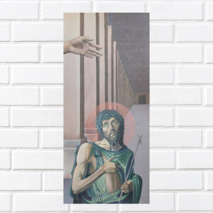 Alvise Vivarini's St. John The Baptist and His Vision of The Lord by Veronica Liana