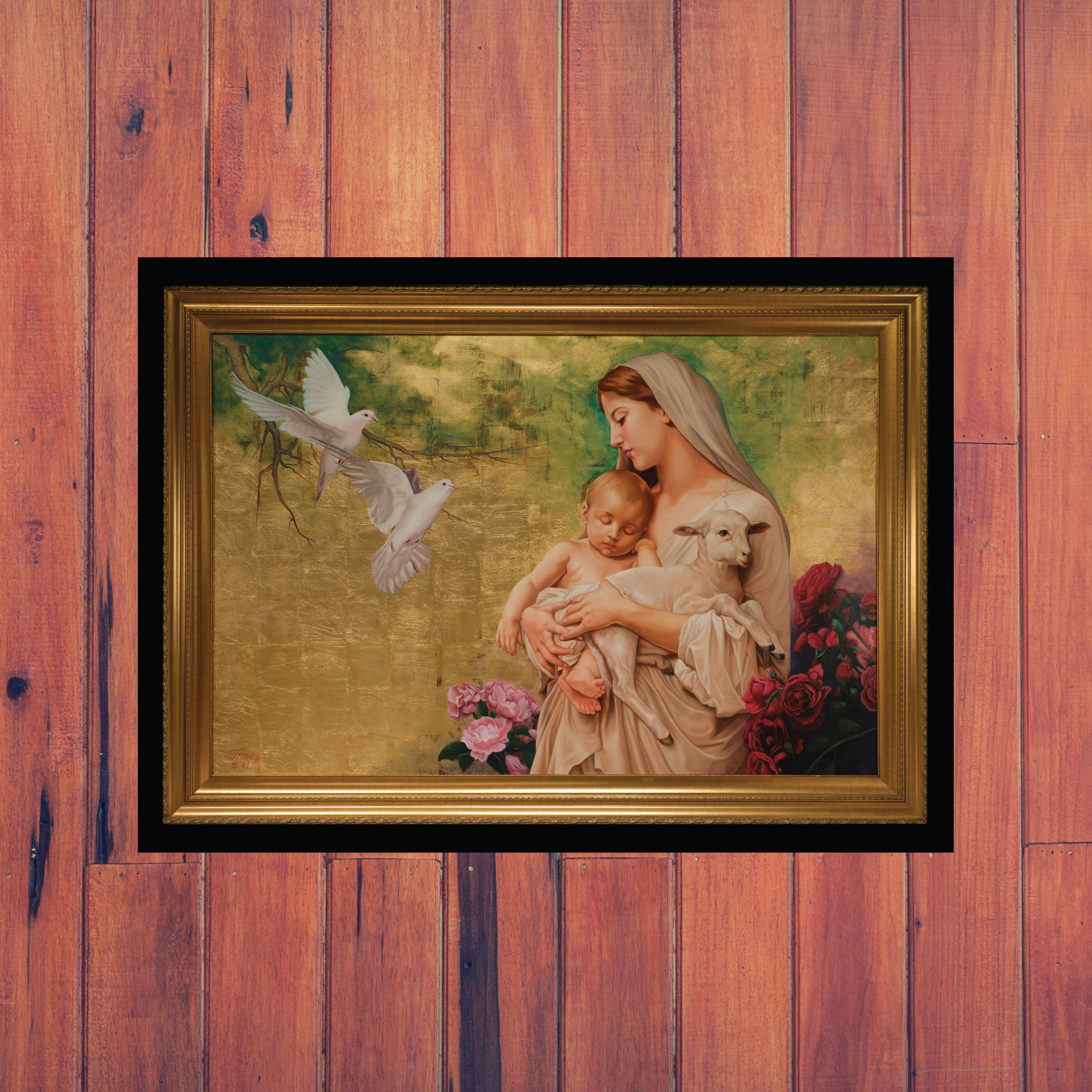 Mater Divina; Puer Divinus. Divine Mother and Child